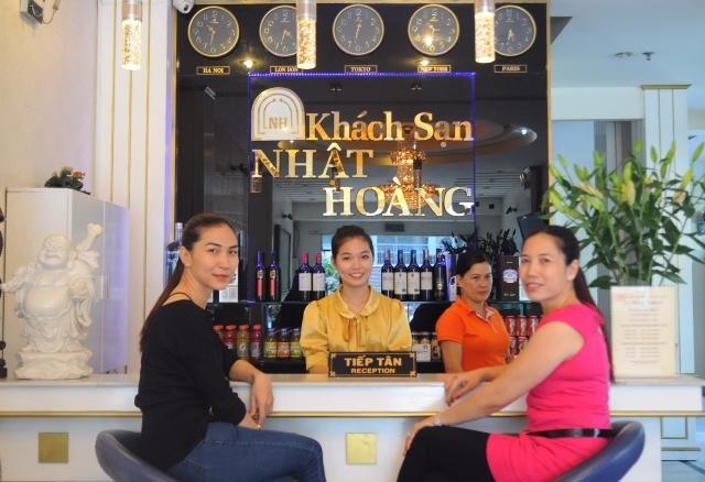 Nhat Hoang Hostel Ho Chi Minh-stad Buitenkant foto